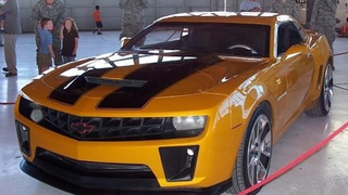 Bumblebee's Tarted-Up Camaro Body Spotted Clearly On Transformers 2 Set